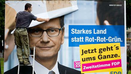 Ab geht´s: Für die Entfernung der Wahlreklame haben die Parteien nun ganze sieben Tage Zeit. 