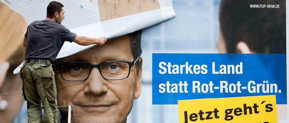 Ab geht´s: Für die Entfernung der Wahlreklame haben die Parteien nun ganze sieben Tage Zeit.