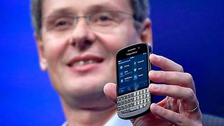 Der Deutsche Thorsten Heins baut Blackberry um - bislang mit mäßigem Erfolg.