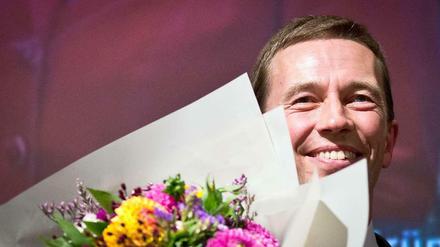 AfD-Spitzenkandidat Bernd Lucke freut sich über den Erfolg der ersten Bundestagswahl der AfD. Doch die nächsten Hürden warten bereits.