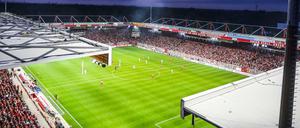 Kult in Köpenick. Die Alte Försterei ist gegen Greuther Fürth in dieser Saison zum wiederholten Male ausverkauft.