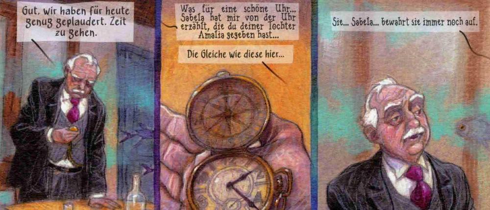 Wahn und Wirklichkeit: Eine Seite aus "Ardalén".