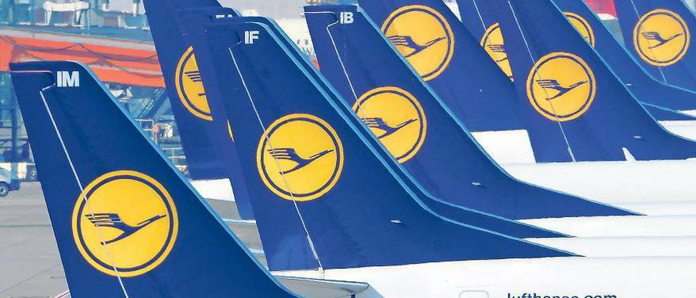 Ziemlich alt ist die Flotte der Lufthansa: Im Schnitt ist jede der 400 Maschinen seit elf Jahren unterwegs. Foto: dpa