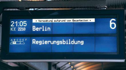 Mit der Bitte um Verständnis: Die Bundestagswahl hat zwar einen klaren Sieger hervorgebracht, aber unklare Mehrheitsverhältnisse.