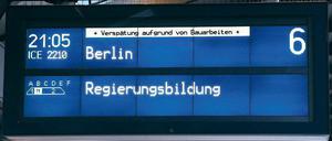 Mit der Bitte um Verständnis: Die Bundestagswahl hat zwar einen klaren Sieger hervorgebracht, aber unklare Mehrheitsverhältnisse.