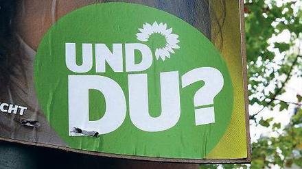  Die Grünen sind neben der FDP die größten Wahlverlierer. 