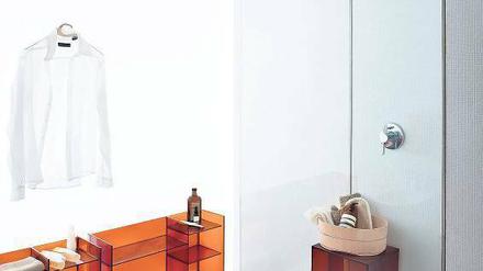 Harmonie der Gegensätze - "Kartell by Laufen" setzt auf Kontraste der Materialien. 