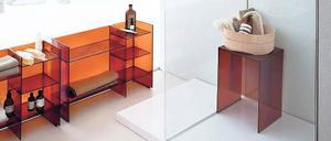 Harmonie der Gegensätze - "Kartell by Laufen" setzt auf Kontraste der Materialien.