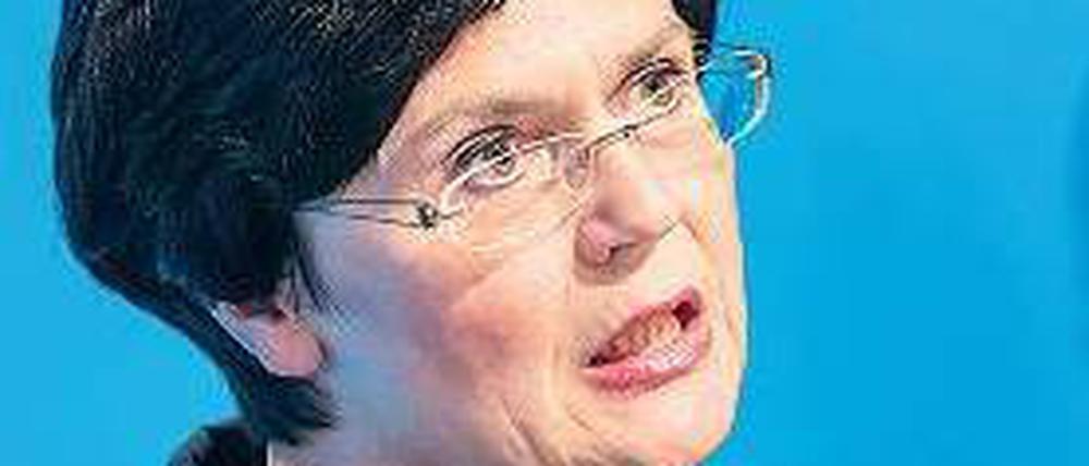 Unter Verdacht: Thüringens Ministerpräsidentin Christine Lieberknecht. Foto: dpa