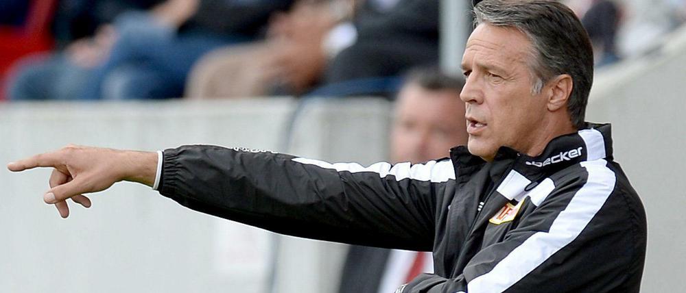 Union-Trainer Uwe Neuhaus. 