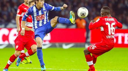 Das A-Team soll es richten. Hajime Hosogai dürfte zu jenen Hertha-Profis gehören, die heute gegen Mainz (15.30 Uhr im Liveticker) in die Startelf der Berliner zurückkehren.