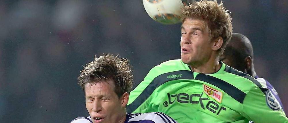 Hoch hinaus: Mit einem Sieg in Paderborn möchte sich Union Berlin in der Spitzengruppe der Liga festsetzen.
