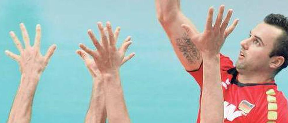 Riskant, aber richtig. Die Nominierung von Georg Grozer (rechts) beflügelte das deutsche Team – sportlich und emotional.