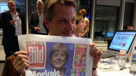 Nikolaus Blome an seinem letzten Arbeitstag als Politikchef der "Bild"-Zeitung.