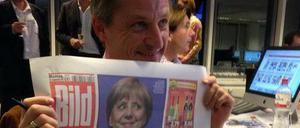 Nikolaus Blome an seinem letzten Arbeitstag als Politikchef der "Bild"-Zeitung.