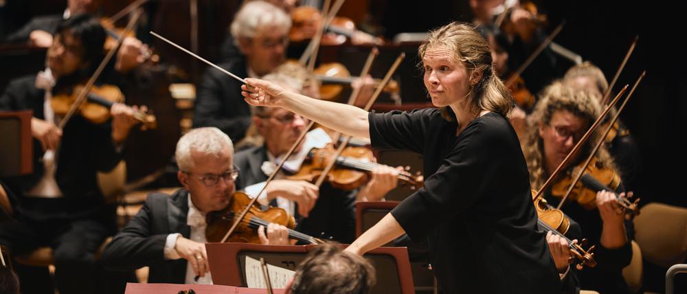 Mirga Gražinyte-Tyla, 37, leitet die Münchner Philharmoniker.