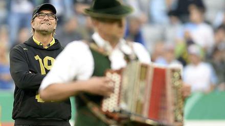Zufrieden im Hintergrund: Jürgen Klopp hielt sich diesmal zurück.