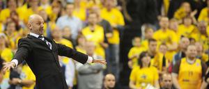 „Ich muss geduldig sein, wir alle müssen geduldig sein“, sagt Alba-Trainer Sasa Obradovic.