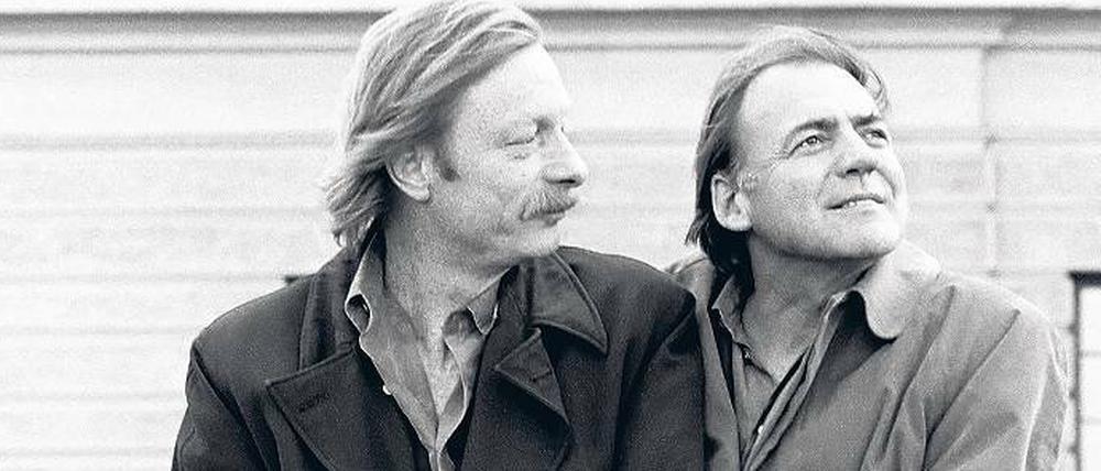 Otto Sander und Bruno Ganz, fotografiert von Ruth Walz