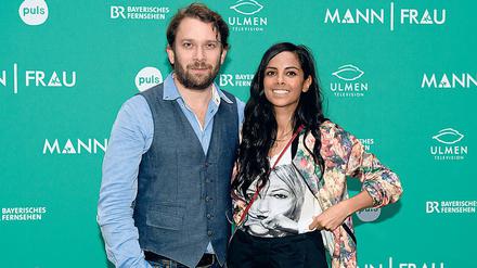 Das Schauspielerpaar Christian Ulmen und Collien Ulmen-Fernandes.  