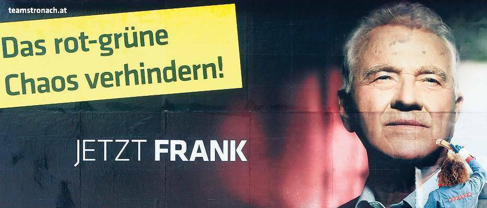 Der Milliardär Frank Stronach will am Sonntag mit seinem „Team Stronach“ ins österreichische Parlament einziehen. Foto: Heinz-Peter Bader/Reuters