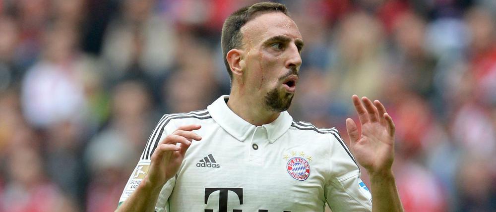 In seinem Heimatsland unbeliebt - Franck Ribery.