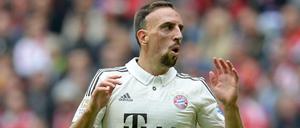 In seinem Heimatsland unbeliebt - Franck Ribery.