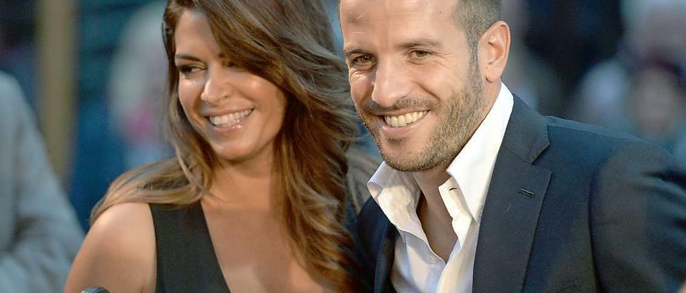 Hochzeit oder Bundesligaspiel? Familie van der Vaart drohen Terminprobleme.