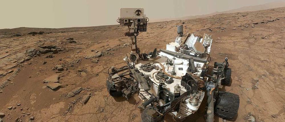Neugierig. Der Roboter Curiosity erkundet für die Nasa den Mars.