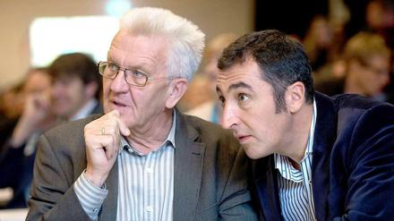 Winfried Kretschmann und Cem Özdemir (Grüne). 