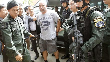 Genannt "Rambo". Der Kopf der Bande wurde in Thailand gefasst.