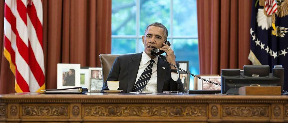 Telefonat Obama und Rohani: Erstmals seit 1979 telefonierte am Freitag ein iranischer Präsident mit dem Präsidenten der Vereinigten Staaten.