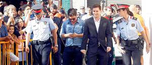 Mal ohne Ball: Lionel Messi.