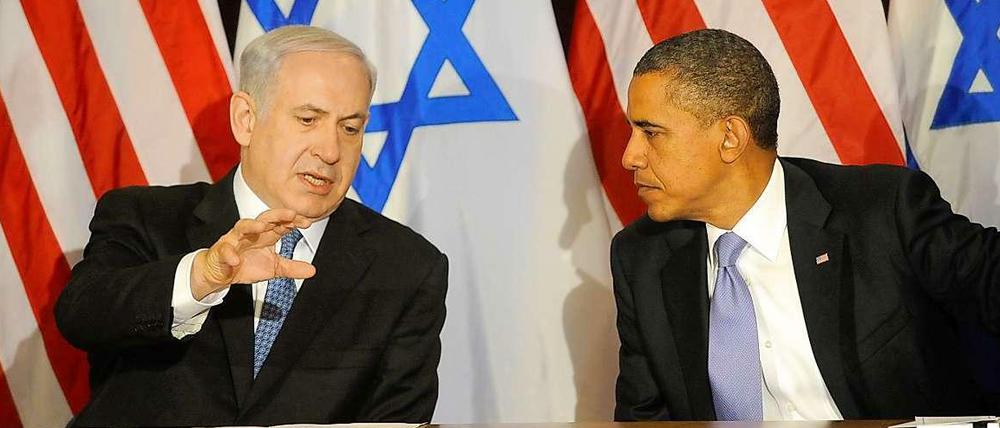 Am Montag treffen sich Benjamin Netanjahu und Barack Obama.