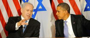 Am Montag treffen sich Benjamin Netanjahu und Barack Obama.