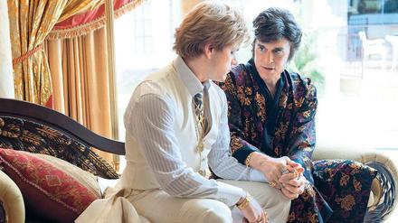 Auf der Besetzungscouch. Matt Damon und Michael Douglas in „Liberace“.