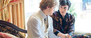 Auf der Besetzungscouch. Matt Damon und Michael Douglas in „Liberace“.