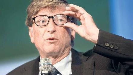 Der Durchblicker. Bill Gates stand lange an der Spitze von Microsoft. Auch heute noch hat sein Wort Gewicht. Foto: AFP