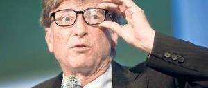 Der Durchblicker. Bill Gates stand lange an der Spitze von Microsoft. Auch heute noch hat sein Wort Gewicht. Foto: AFP
