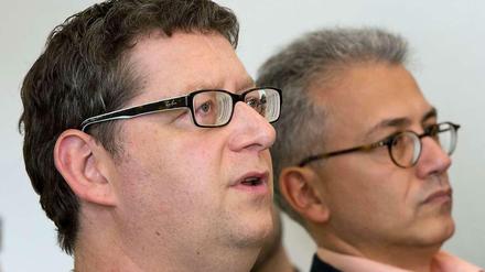 Thorsten Schäfer-Gümbel und Tarek Al-Wazir.