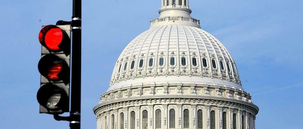Weltmacht im Stillstand. Eine Einigung im US-Haushaltsstreit ist noch nicht in Sicht.