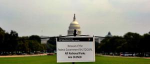 Alles geschlossen für den Publikumsverkehr. Aber nur in den USA.