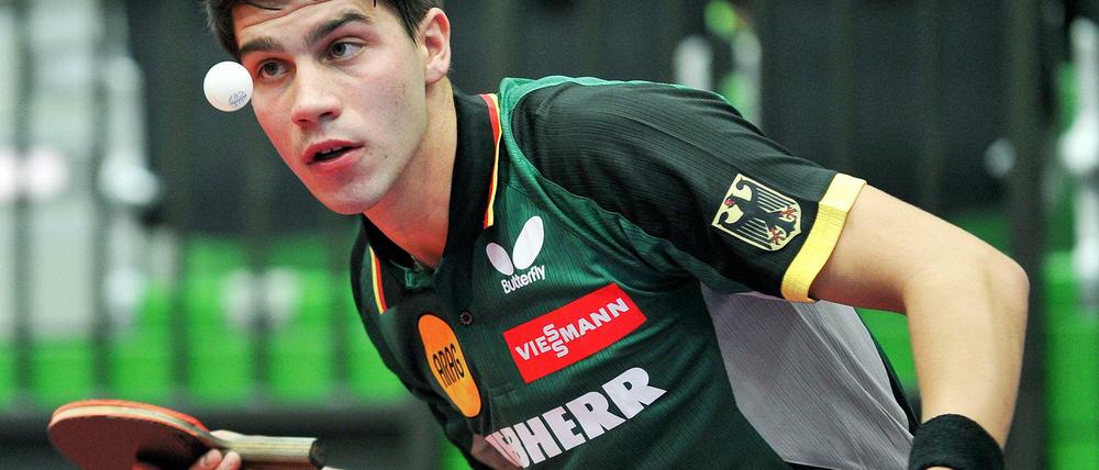 Überraschungserfolg. Der junge Patrick Franziska überzeugt bei der EM und erinnert mit seinem Auftritt an den jungen Timo Boll.