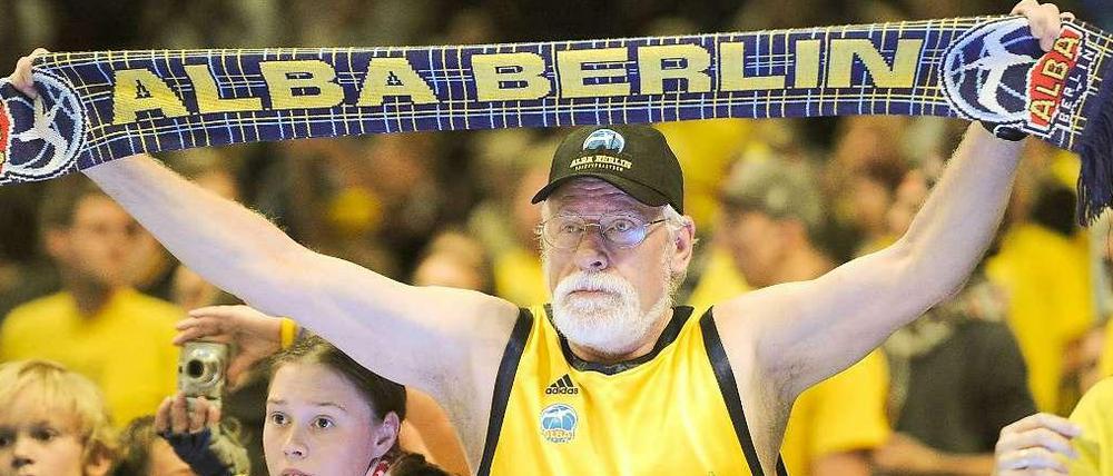 Nicht alle Alba-Fans finden die Mannschaftspolitik von Alba-Manager Marco Baldi richtig.