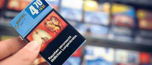 Risiko Rauchen. Auf 65 Prozent der Zigaretten-Verpackungen müssen in der EU künftig Schockbilder gezeigt werden.