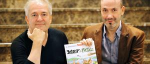 Erbverwalter: Didier Conrad (links) und Jean-Yves Ferri.