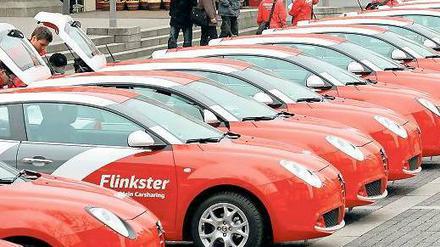 Harter Wettbewerb. Die Bahn will selbst privates Carsharing organisieren. Foto: dpa
