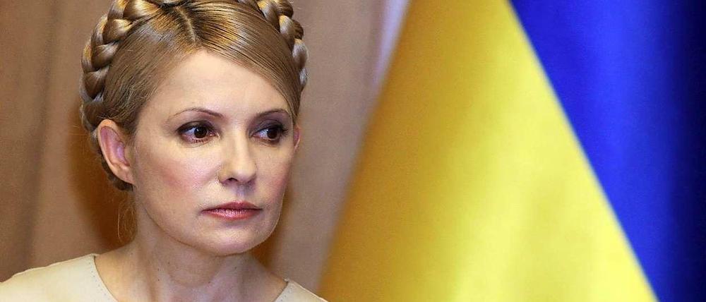 Die inhaftierte Oppositionsführerin Julia Timoschenko könnte womöglich schon bald ins Ausland reisen.