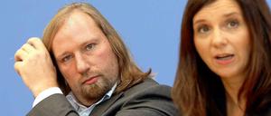 Grünen-Fraktionschefs Anton Hofreiter, Katrin Göring-Eckardt