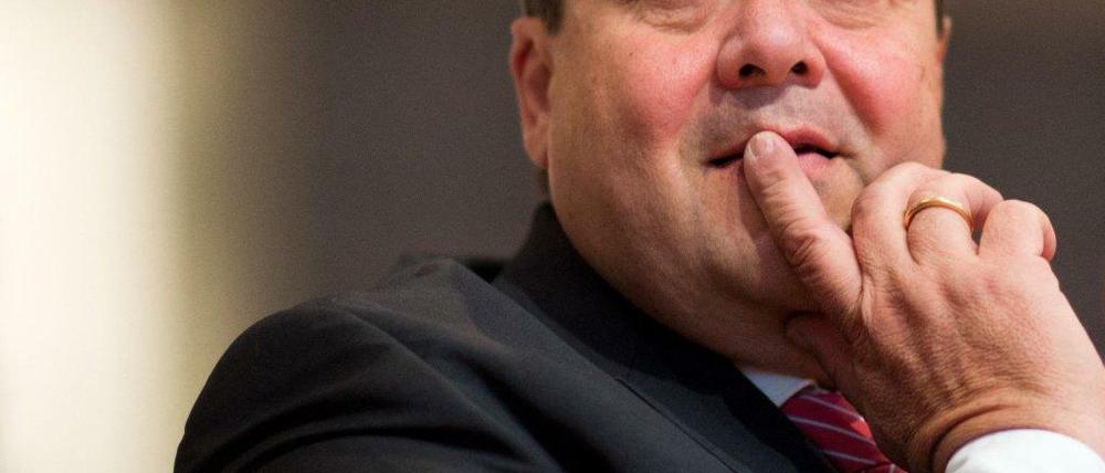 Kann Sigmar Gabriel die Parteibasis von einer großen Koalition überzeugen?